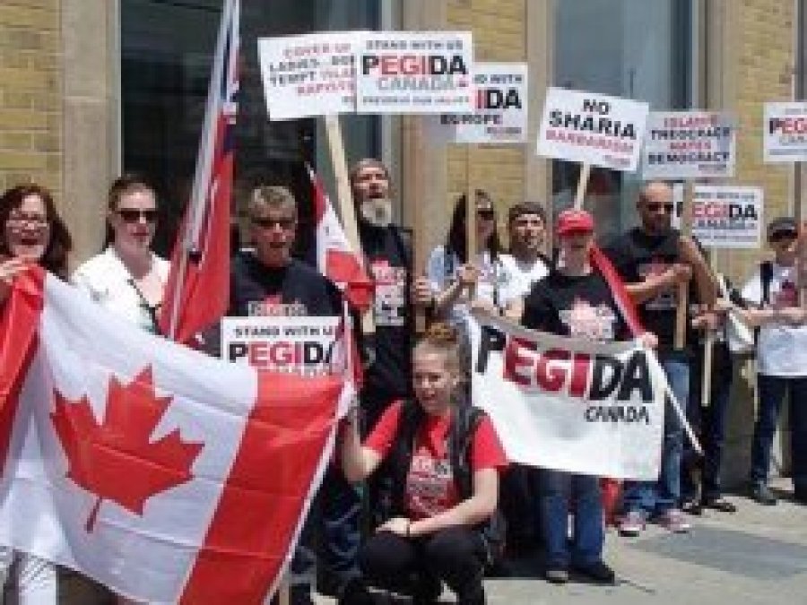 PEGİDA’dan Kanada’da İslam karşıtı gösteri