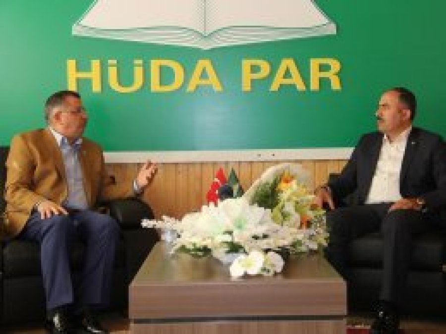 AK Parti'den HÜDA PAR'a bayram ziyareti