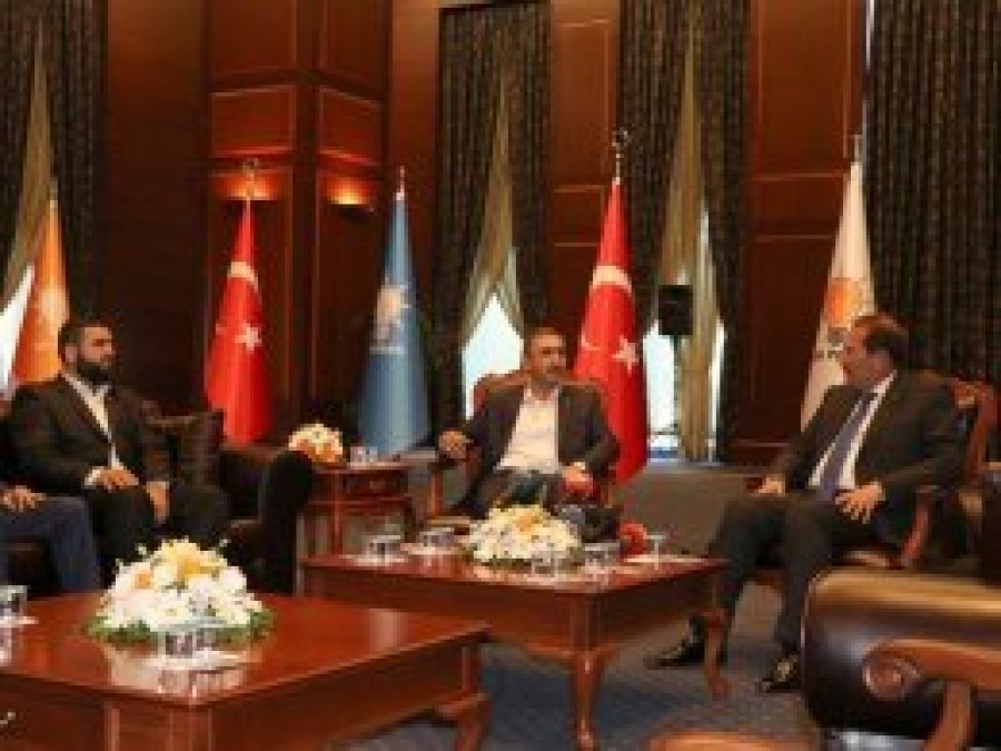 HÜDA PAR'dan AK Parti ile SP'ye bayram ziyareti