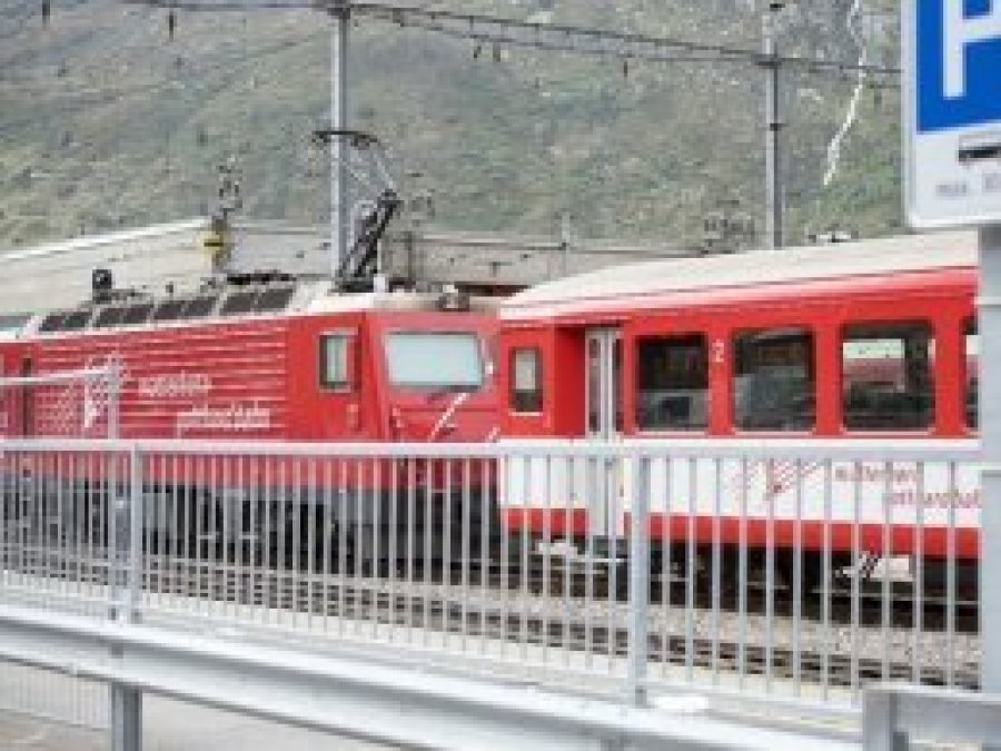 İsviçre'de tren kazası