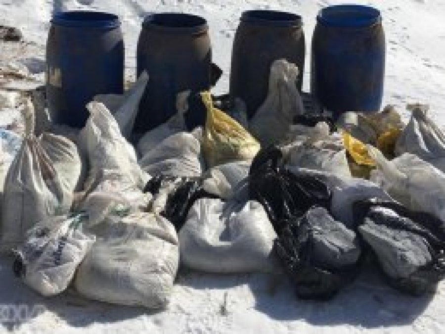 Bingöl’de 600 kilogram patlayıcı madde ele geçirildi