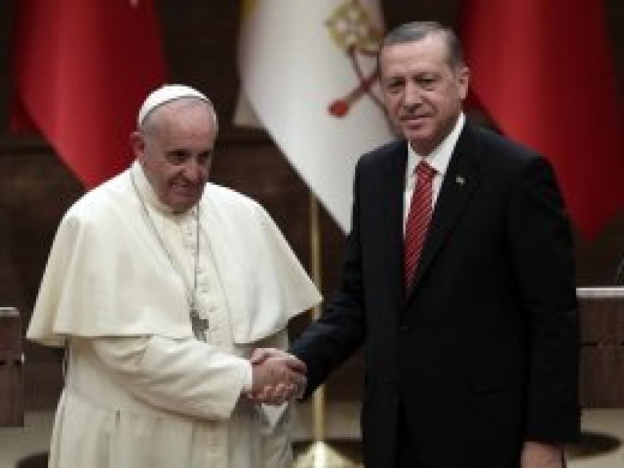 Erdoğan, Vatikan'da Kudüs'ü görüşecek