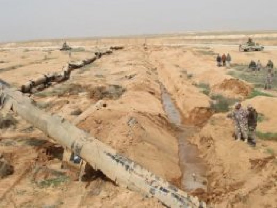 Petrol hattı içinden silah ve uyuşturucu kaçakçılığı