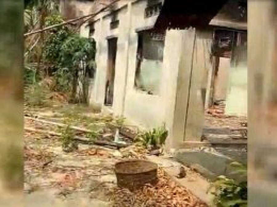 Budistlerin Arakan'da yaktığı köylerin yeni görüntüleri