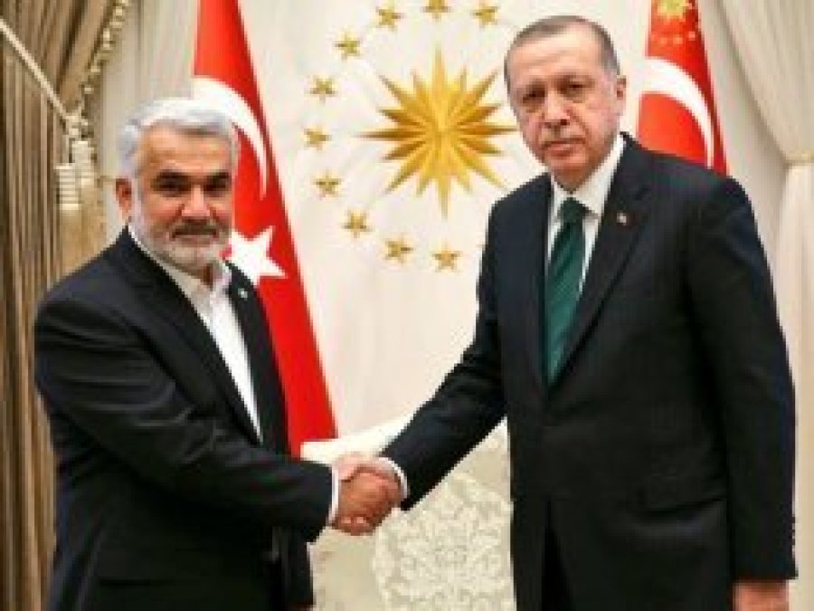 Erdoğan, HÜDA PAR ile seçimleri görüştü