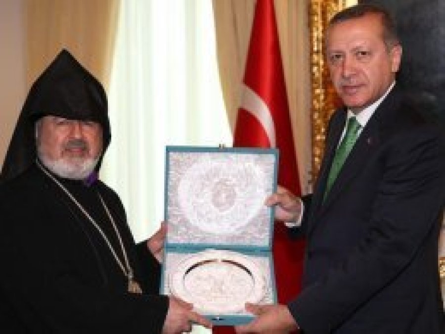Cumhurbaşkanı Erdoğan'dan Ermeni Patrik Vekili Ateşyan'a mektup