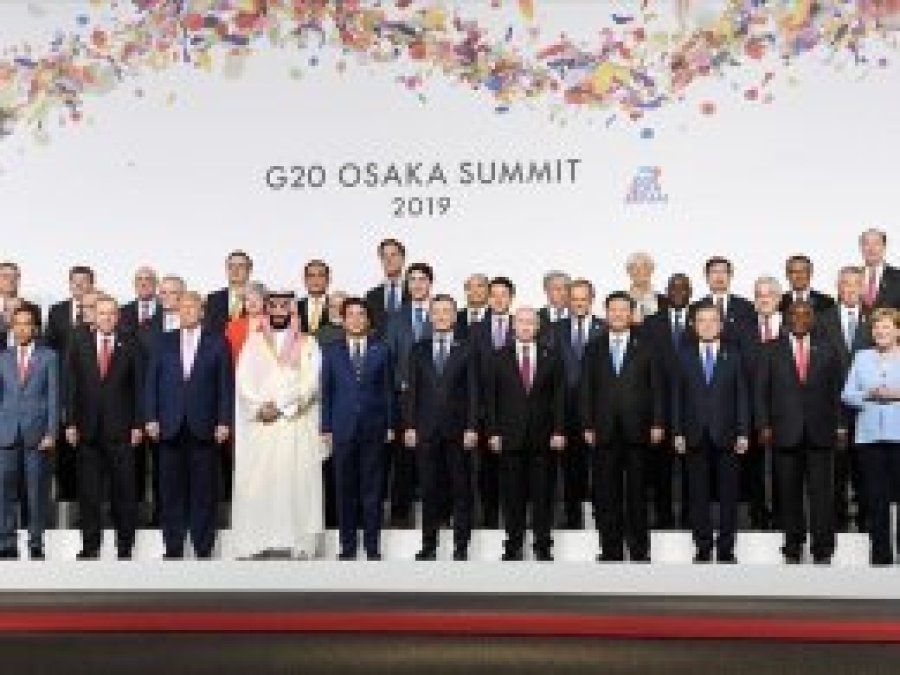 G20 Osaka Liderler Zirvesi başladı