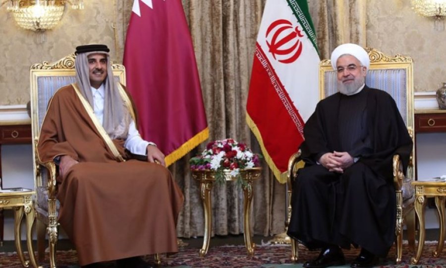 Katar Emiri Al Sani sürpriz ziyaretle ilk kez Tahran'da