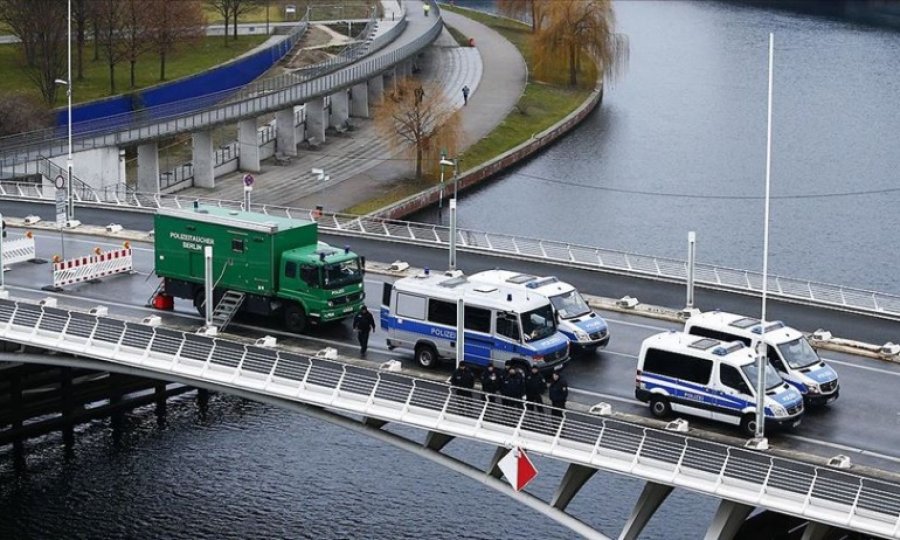 Berlin'de Libya Konferansı nedeniyle geniş güvenlik önlemleri alındı