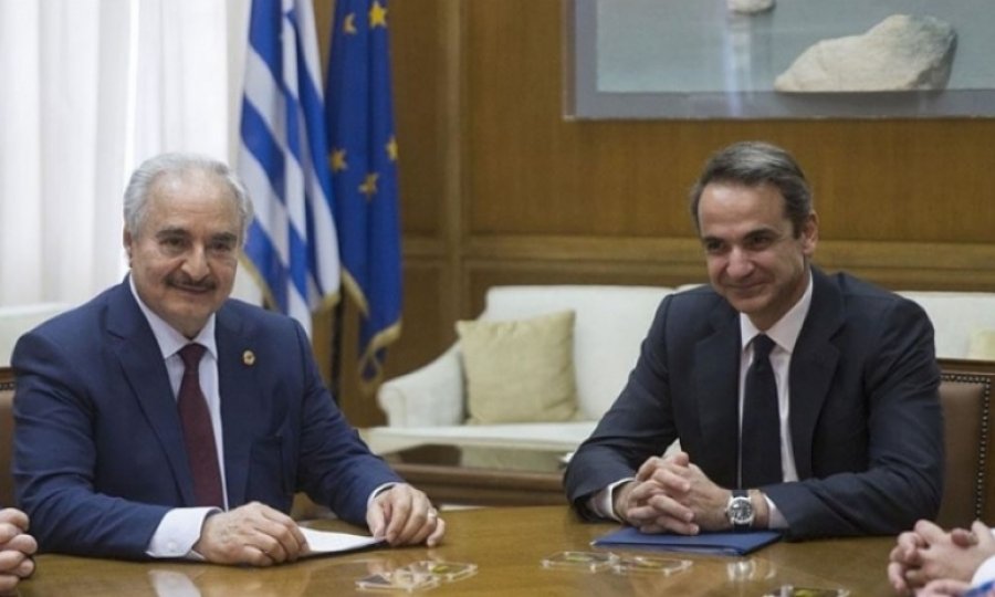 Hafter, Yunanistan Başbakanı Miçotakis ve Dışişleri Bakanı Dendias ile görüştü 