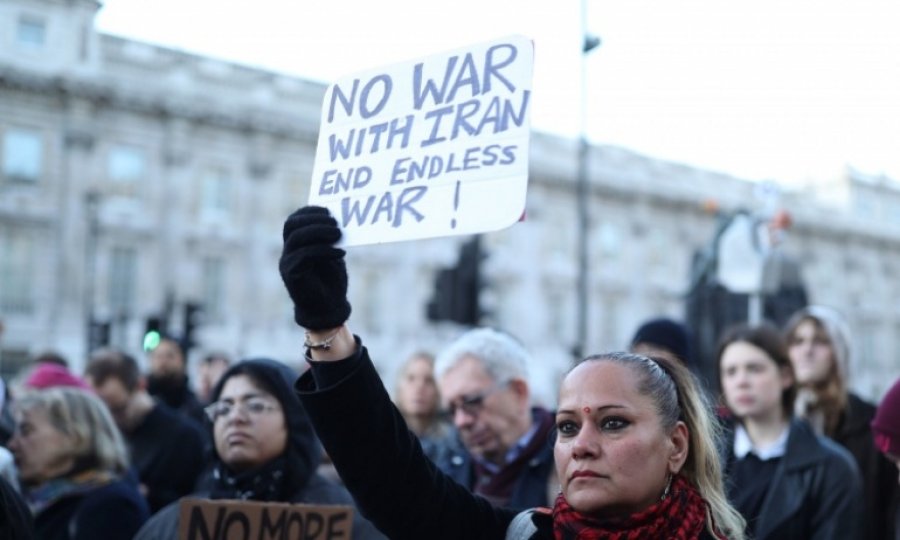 Londra'da Kasım Süleymani Protestosu