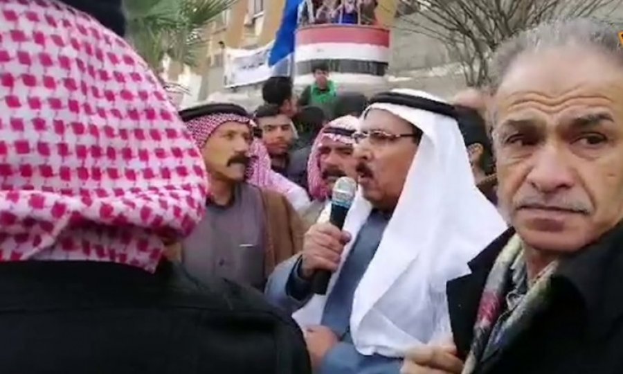 Suriyeli aşiretlerden ABD protestosu