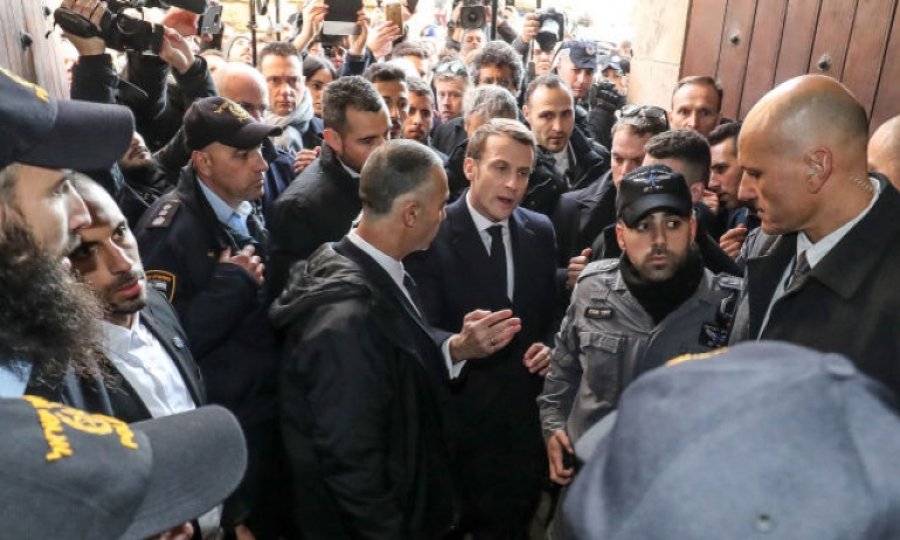 Macron'un kilisede İsrail güvenlik güçleriyle tartışması: Fransa 'özür yok' dedi