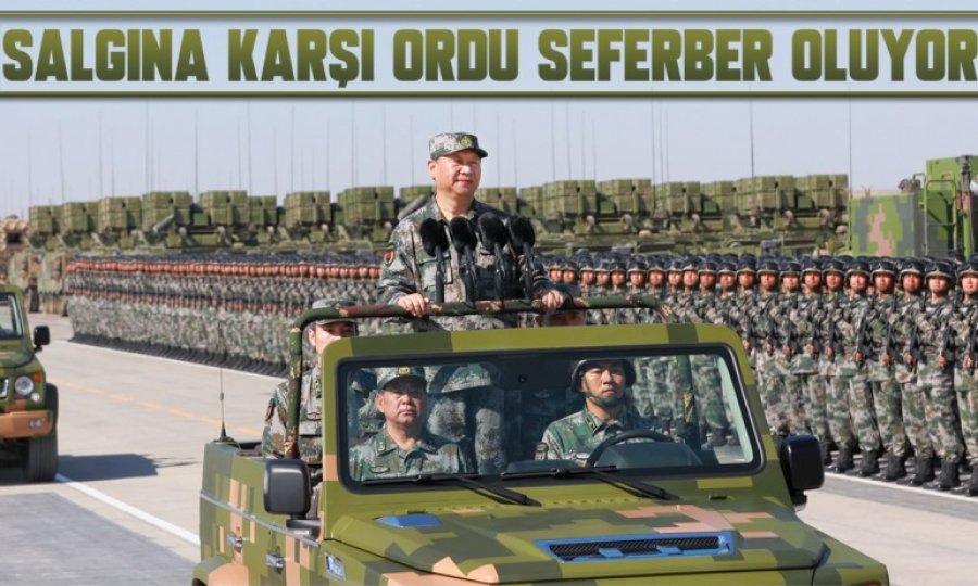 Çin'den orduya koronavirüs talimatı