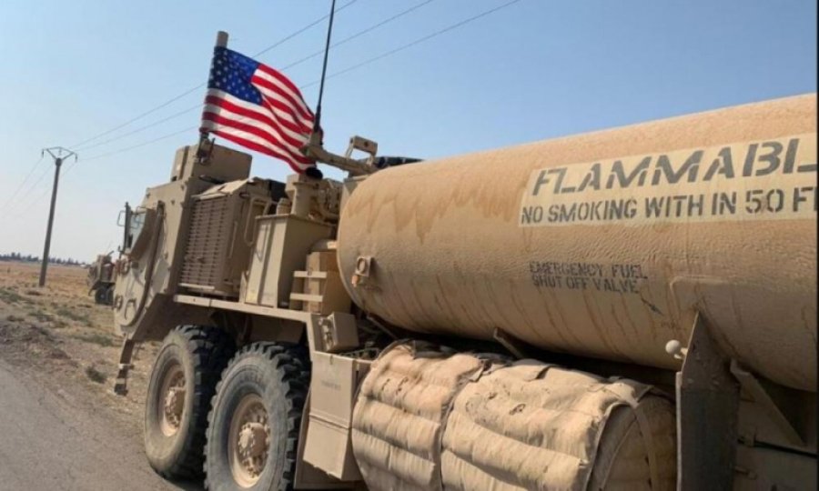Amerikalı işgalciler Suriye petrol tankerlerini çaldı