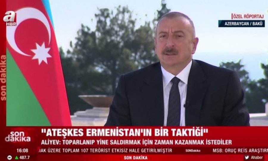 A Haber muhabirinin yalanlarına Aliyev’in yanıtı net oldu