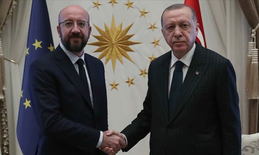 Erdoğan ve Michel Türkiye-AB ilişkilerini görüştü