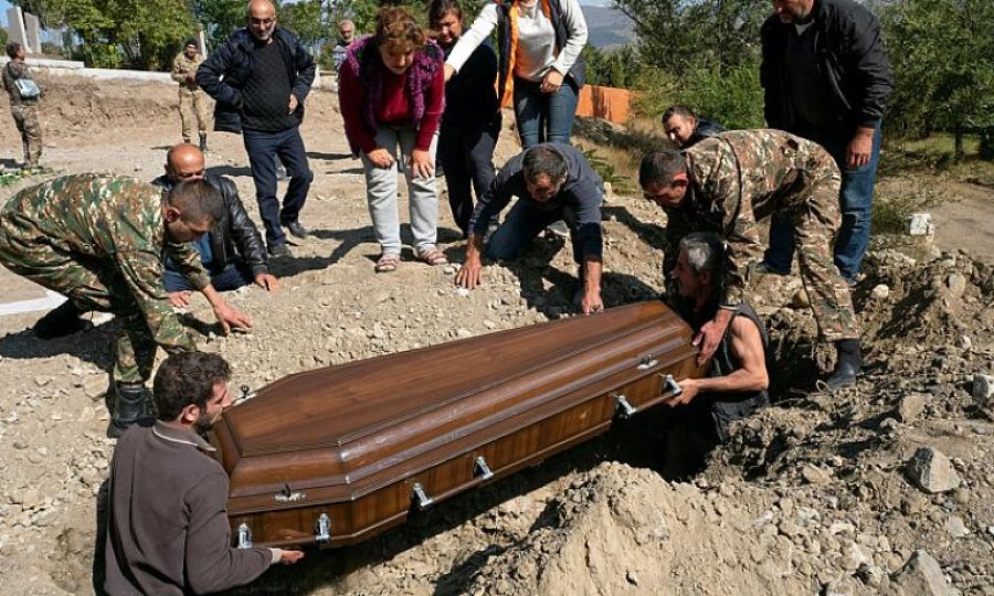 Ermeni tarafı kayıplarını, Azeri tarafı alınan toprakları açıkladı