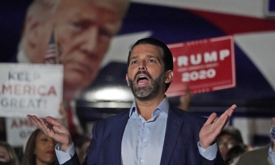 Oğul Trump'tan seçim için "topyekün savaş" çağrısı