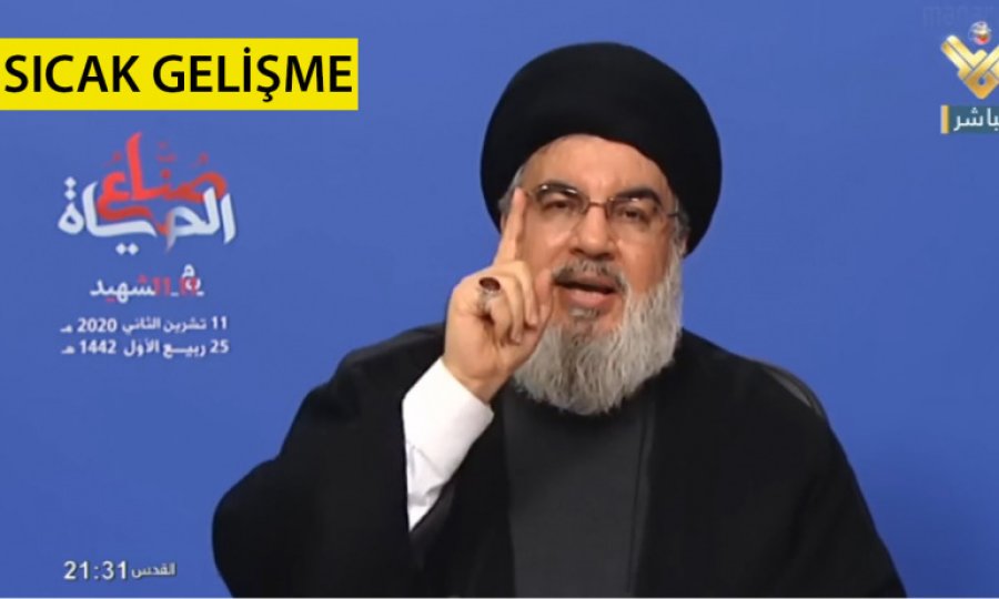 Nasrallah Trump'a karşı uyardı: Her an bir yere saldırabilir! 
