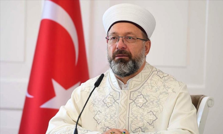 Diyanet İşleri Başkanı Erbaş İskeçe Müftüsüne yönelik ırkçı tehdit mesajını kınadı