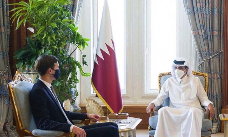 Katar Emiri ile Trump'un damadı Kushner Orta Doğu'daki gelişmeleri görüştü