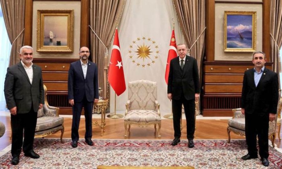  Hüda Par Genel heyeti Cumhurbaşkanı Erdoğan ile bir araya geldi