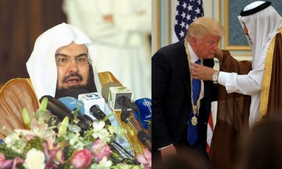 Suudi Kralı'ndan Trump'a dua eden Kabe İmamı'na 'ödül'!