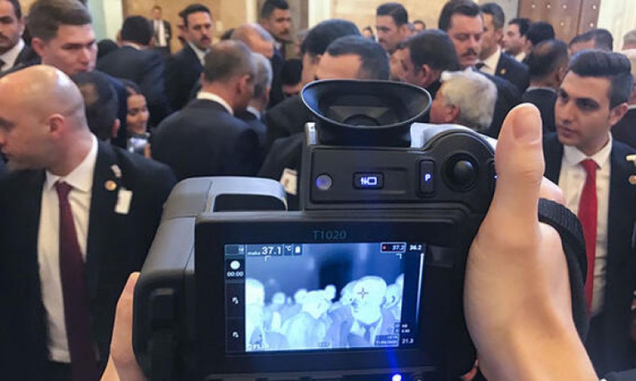 Erdoğan için koronavirüs önlemi: Termal kamerayla sürekli takip edildi