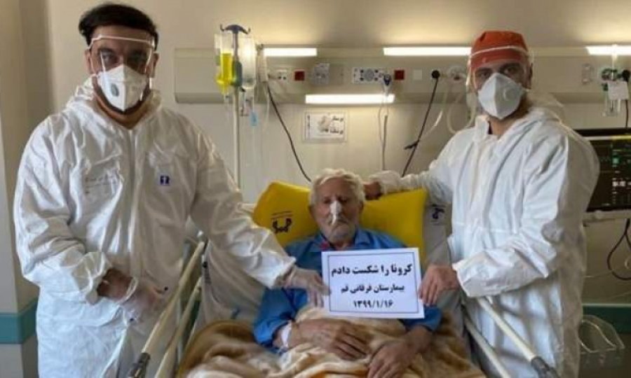 İran'da 106 yaşındaki Koronavirüs hastası tedaviye cevap vererek iyileşti