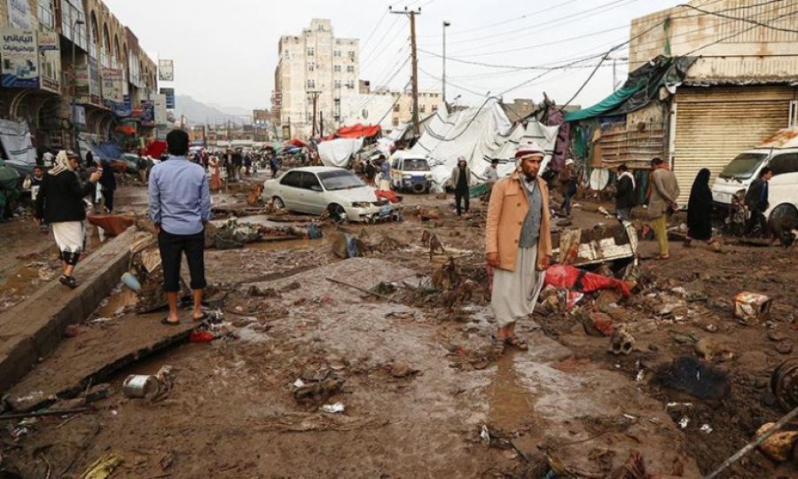 BM: Yemen'deki 150 bin kişi sel felaketinden zarar gördü