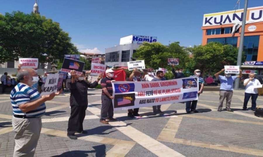 NATO, ABD ve siyonist İsrail Malatya'da protesto edildi