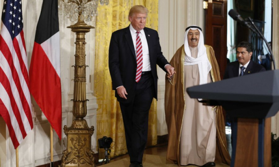 Trump, Kuveyt Emiri'nin oğlu ile görüştü 