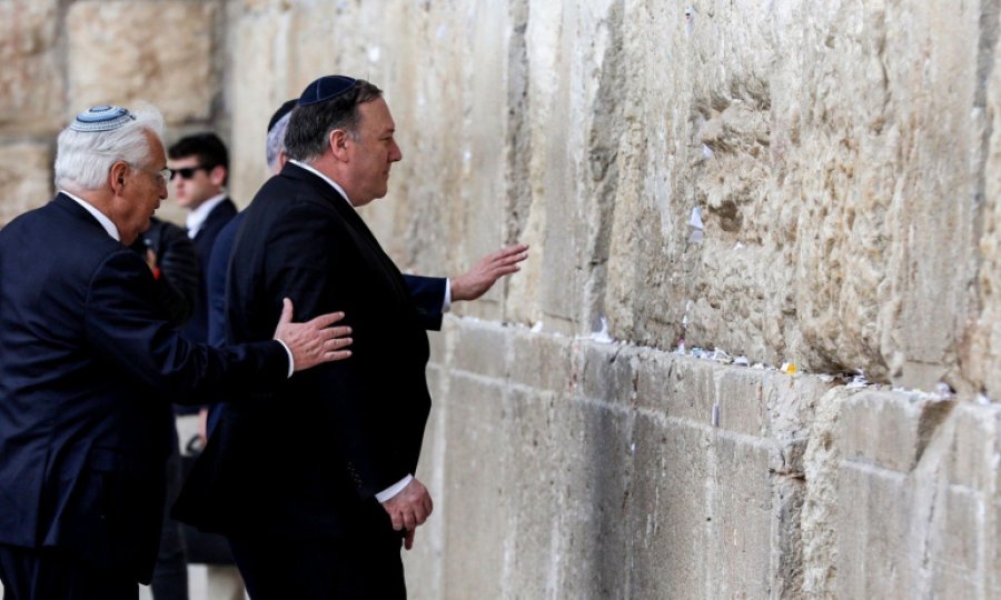 Pompeo yine küstahlaştı: 'Batı Şeria İsrail halkının vatanı'