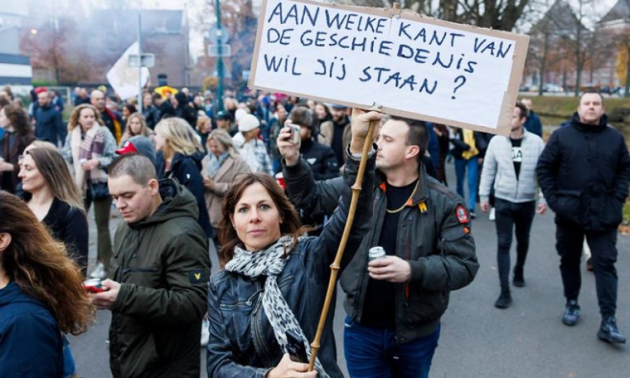 Avrupa ülkelerinde korona protestoları