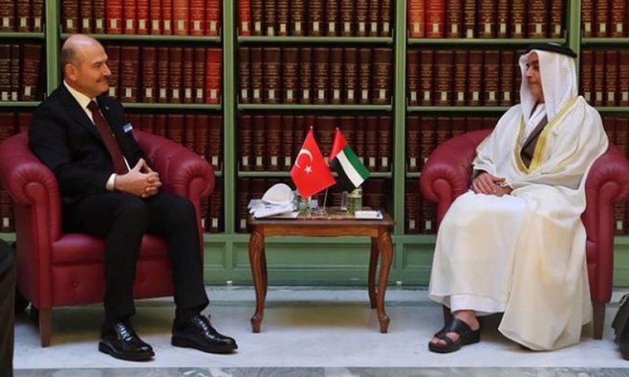 Süleyman Soylu, BAE’li mevkidaşı ile bir araya geldi