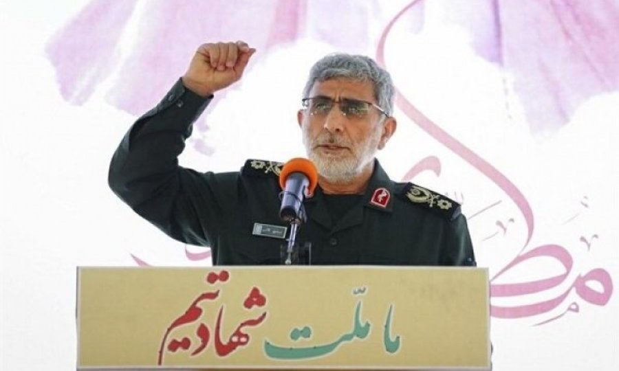 Kudüs Gücü Komutanı'ndan ABD'ye uyarı