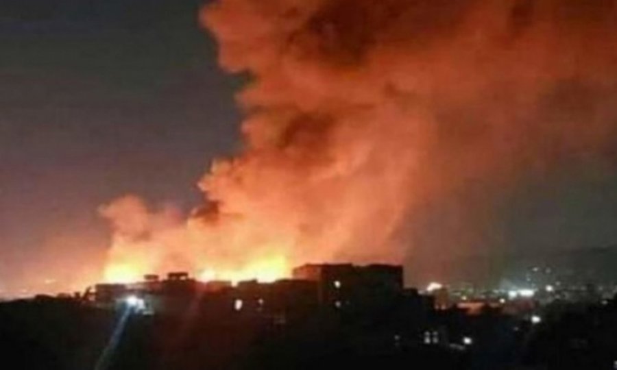 San'a Suudi koalisyonunun hava saldırısı altında