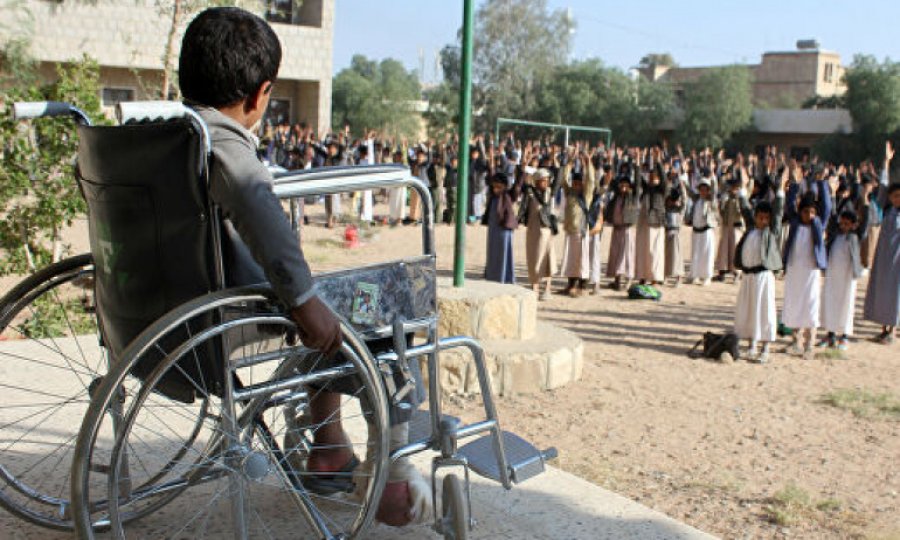 Yemen'de engelli çocukların durumu içler acısı!