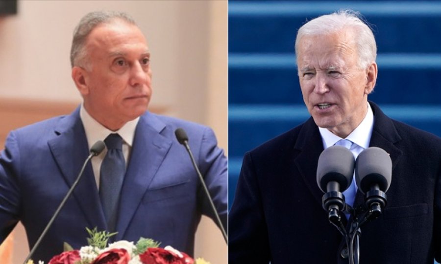 Biden ile Kazımi Irak'taki son roket saldırılarını görüştü