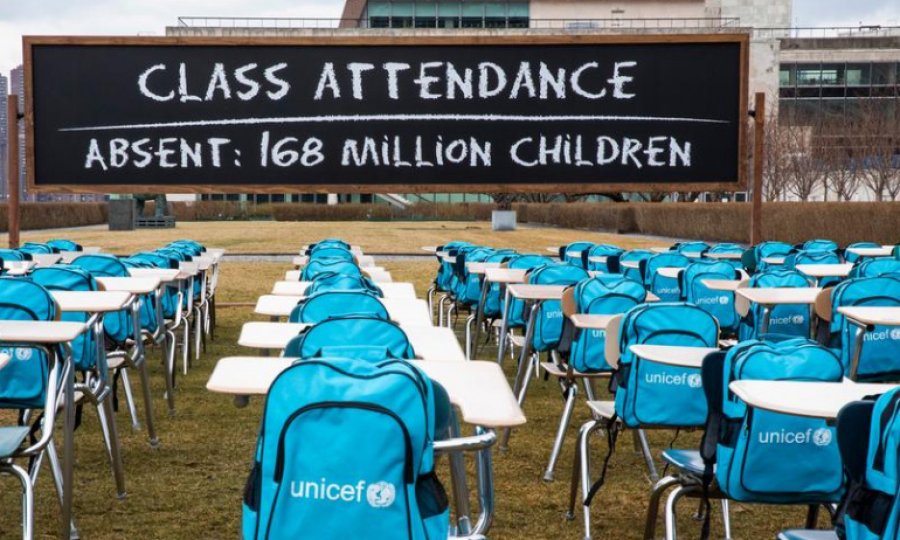 UNICEF: 168 milyon çocuk bir yıldır okula gidemiyor