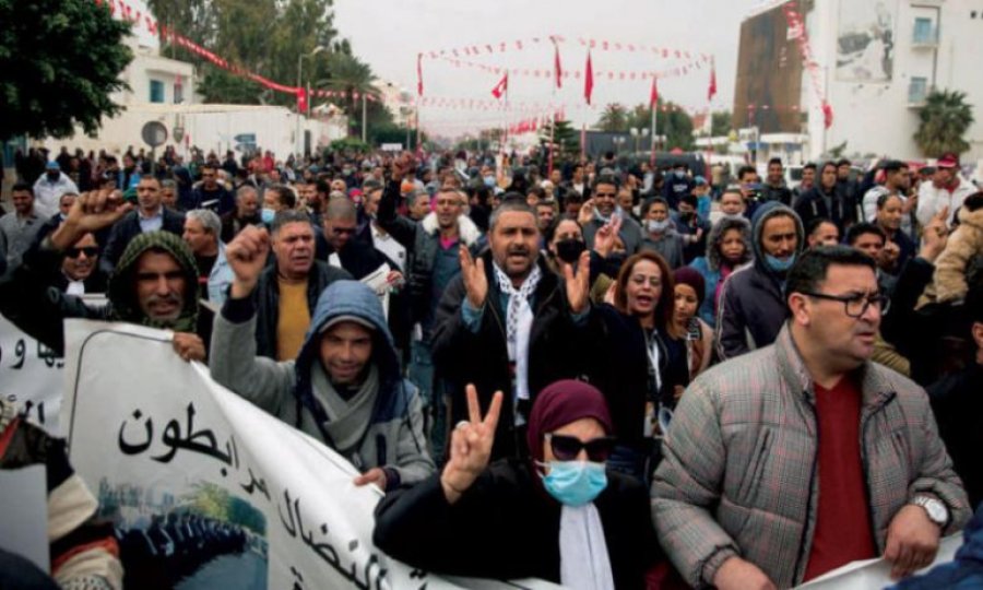 Dünya Müslüman Alimler Birliğinden, Tunus'ta merkezlerine yönelik oturma eylemlerinin sonlandırılması çağrısı