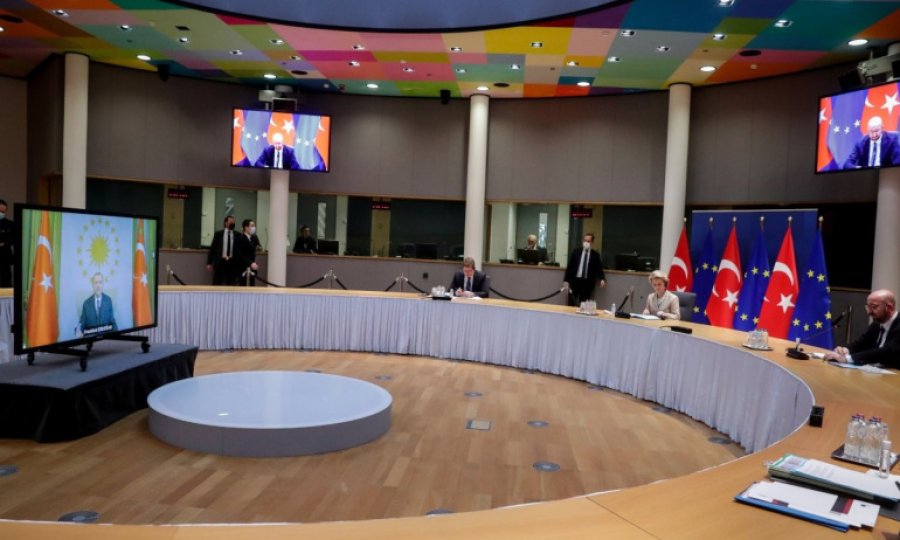 Erdoğan ile görüşme sonrası AB'den açıklama: Gerilimin düşürülmesi önemli
