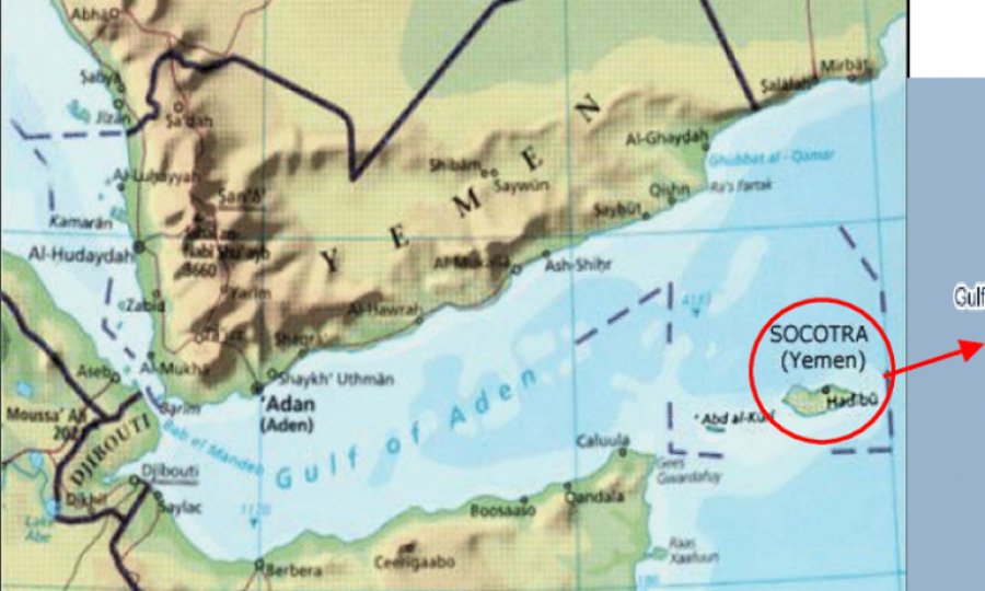 Siyonist subaylar Sokatra adası'nda ne arıyor?