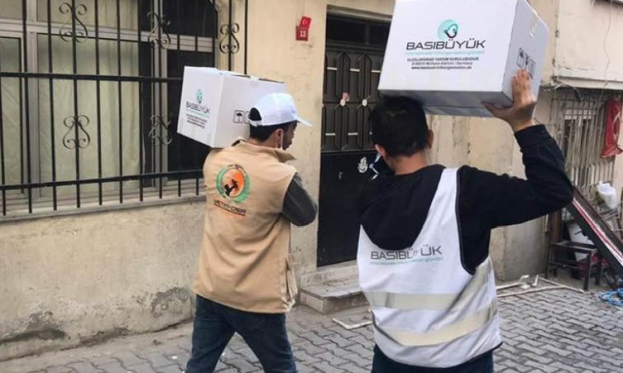 Avrupa Yetim-Der'den Türkiye'de muhtaç ailelere 1500'ü aşkın Ramazan kumanyası 