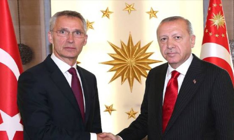 Erdoğan Stoltenberg ile görüştü