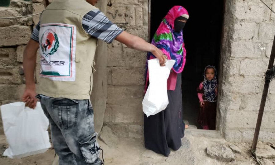 Avrupa Yetim-Der'den Yemenli mazlumlara iftar yemeği