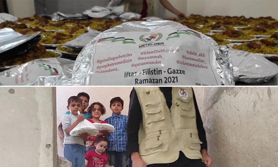 Avrupa Yetim-Der Filistinli yetim ve mağdurları yalnız bırakmıyor