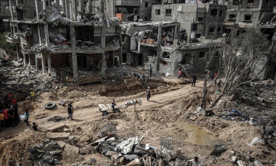 İsrail saldırılarında Gazze'de şehit olan Filistinlilerin sayısı 243'e yükseldi