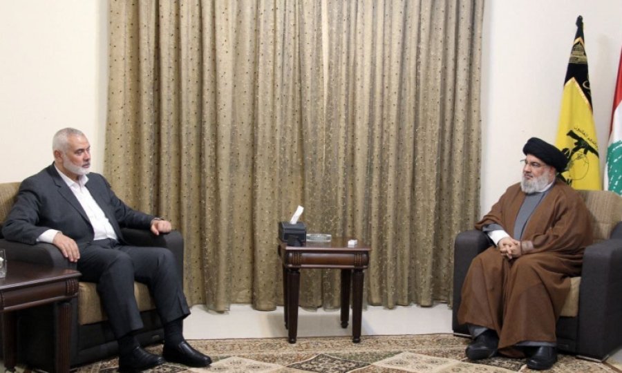 Haniye ve Seyyid Nasrallah, İsrail'e karşı 'nihai zafer' elde etmenin yollarını tartıştı